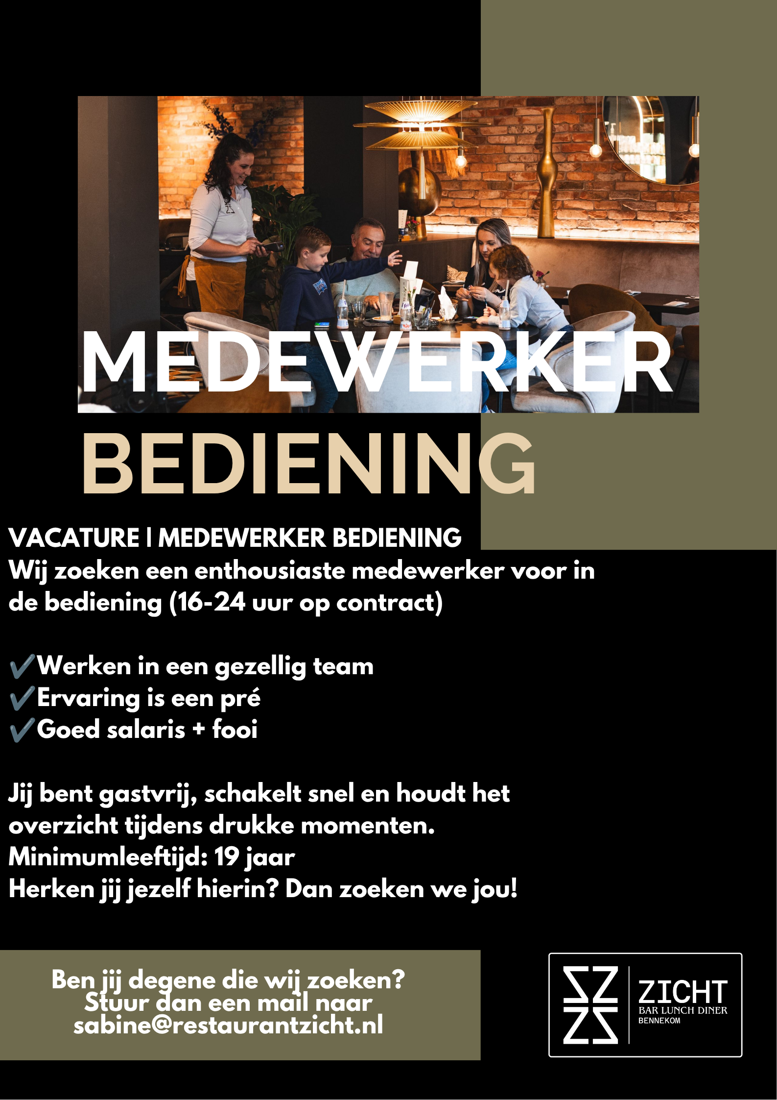 MEDEWERKER BEDIENING
